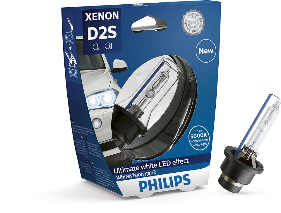 фото Лампа d2s whitevision gen 2 philips арт. 85122whv2s1