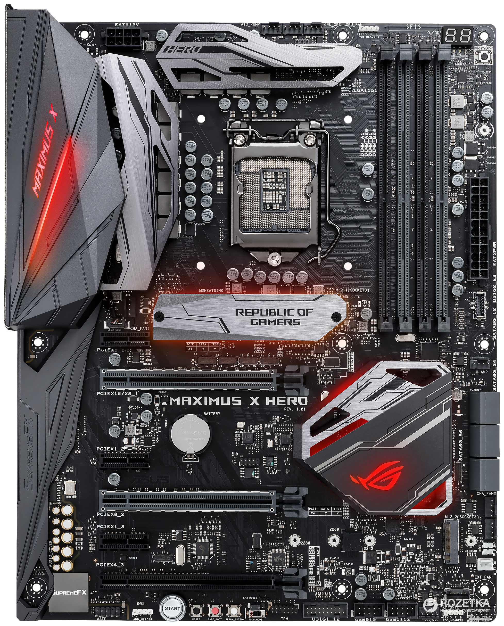 Материнская плата ASUS ROG Maximus X Hero, ROG Maximus X Hero