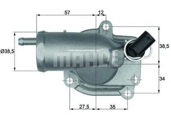 фото Термостат mahle/knecht th1087