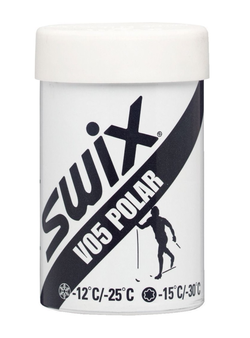 

Мазь держания Swix V05 Polar -12C/-30C 45 г, Белый, V05 Polar