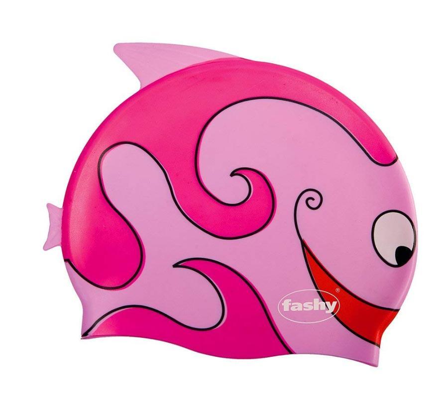 Шапочка для плавания Fashy Childrens Silicone Cap pink