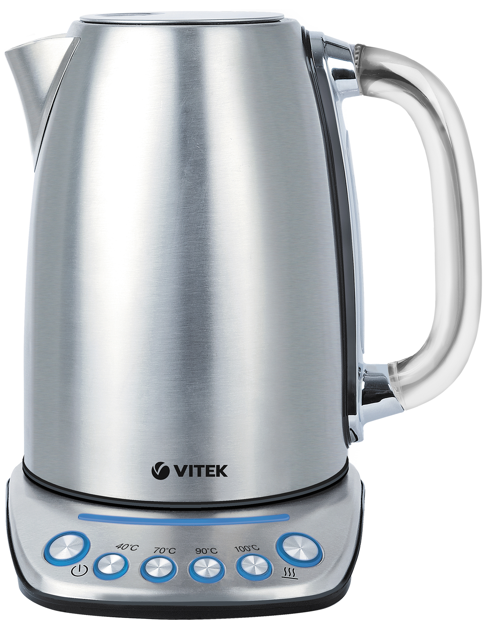 фото Чайник электрический vitek vt-7089 silver