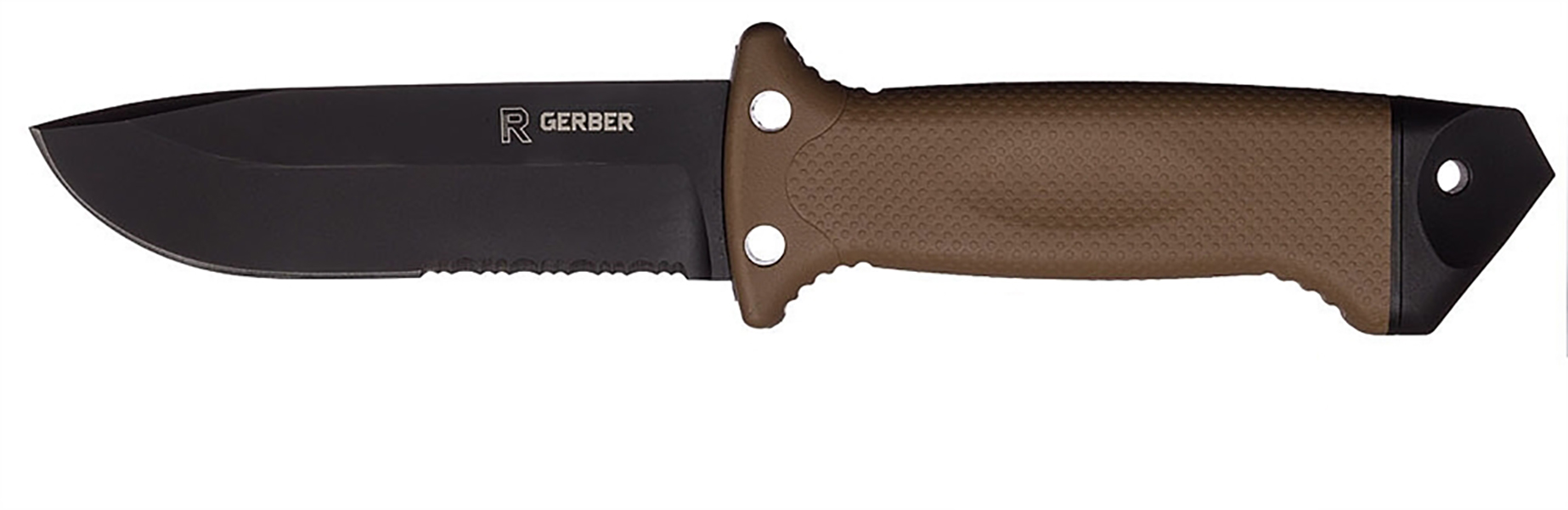 фото Туристический нож gerber lmf ii survival коричневый