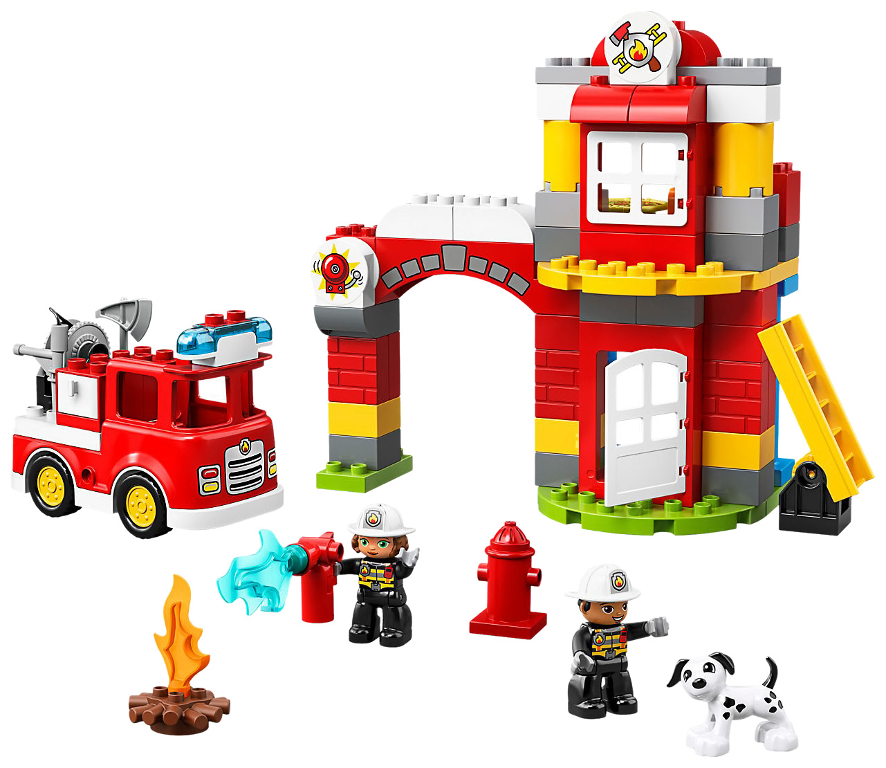 фото Конструктор lego duplo 10903 пожарное депо