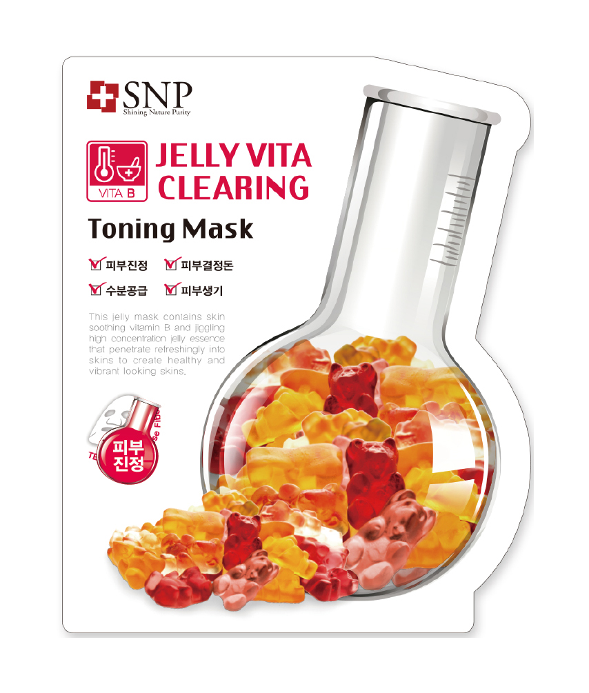 фото Маска для лица snp jelly vita clearing toning mask 30 мл