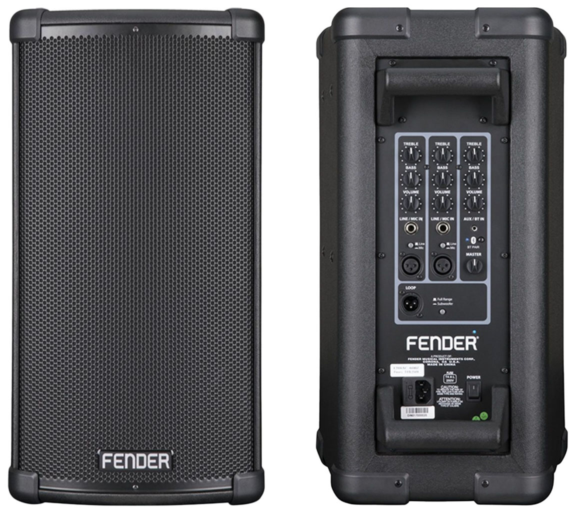

Активные колонки Fender Fighter 10' 2-Way Powered Speaker Black, Fighter 10'