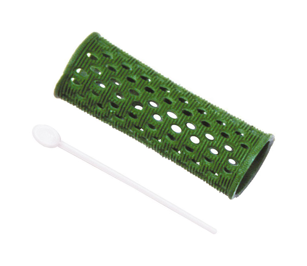 Аксессуар для волос Dewal Бигуди пластиковые d=26 мм Зеленый 12 шт шипы мишина электростатические юконд с безиндуктивной катушкой