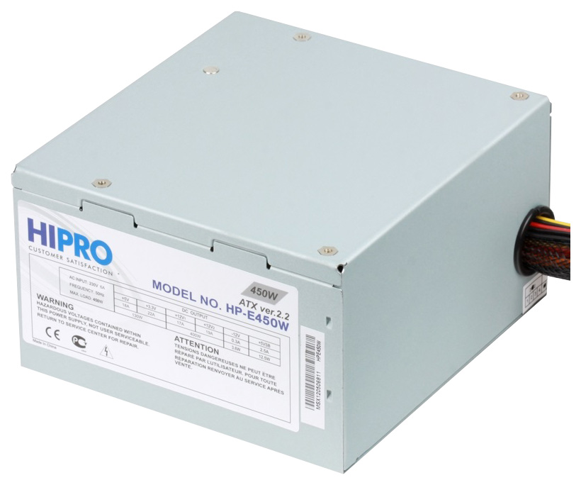 фото Блок питания компьютера hipro hp-e450w