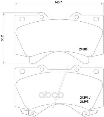 

Колодки тормозные дисковые, комплект Hella 8DB355013-151