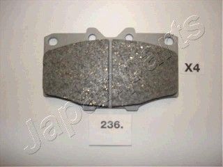 

Тормозные колодки дисковые Japanparts PA236AF