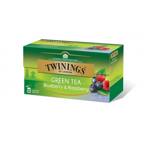 

Чай зеленый Twinings черника и малина 25 пакетиков