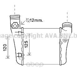 фото Радиатор охлаждения двигателя audi a4, s4 ava aia4333