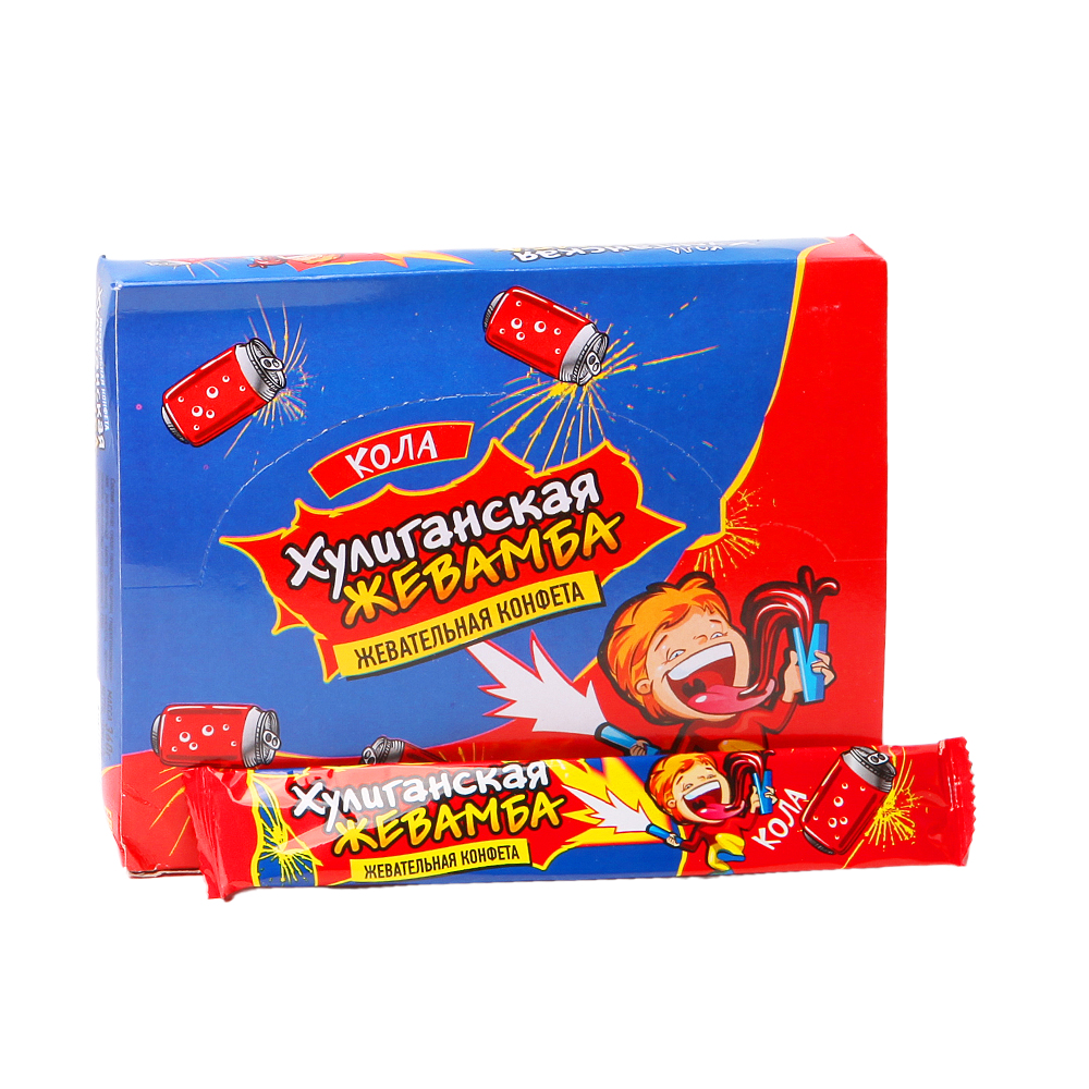 

Жевательная конфета Хулиганская жевамба кола