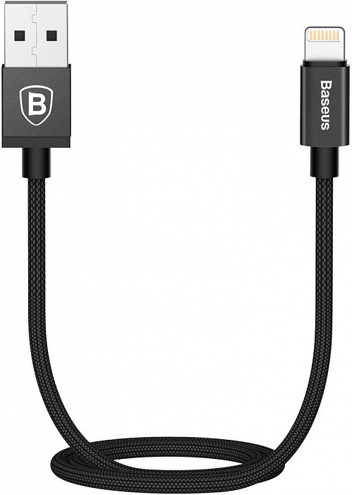 фото Кабель baseus simple version of antila lightning 1,8м black