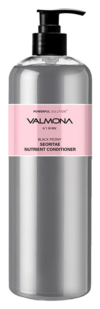 Кондиционер Evas Valmona Powerful Solution Black Peony Seoritae Nutrient Conditioner 480мл кондиционер evas valmona ayurvedic repair solution   cumin nutrient conditioner 100 мл