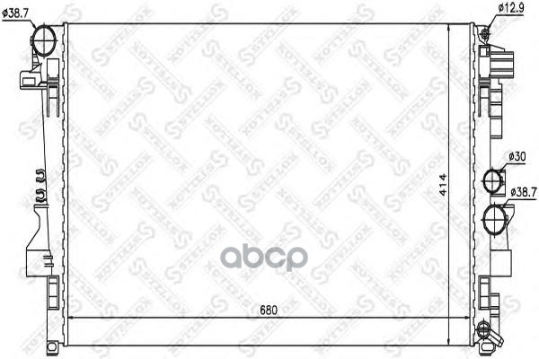 

Радиатор системы охлаждения Stellox 1025401SX