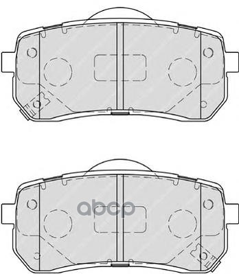 фото Комплект тормозных колодок ferodo fdb4114