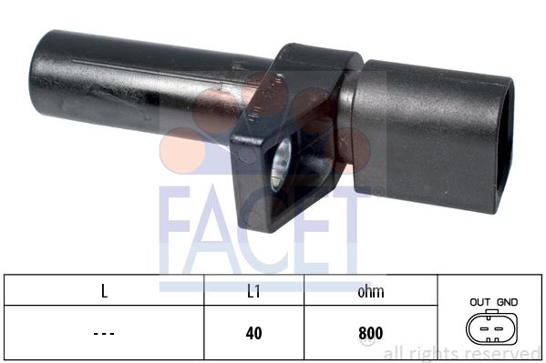 

Датчик автомобильный Facet 9.0578