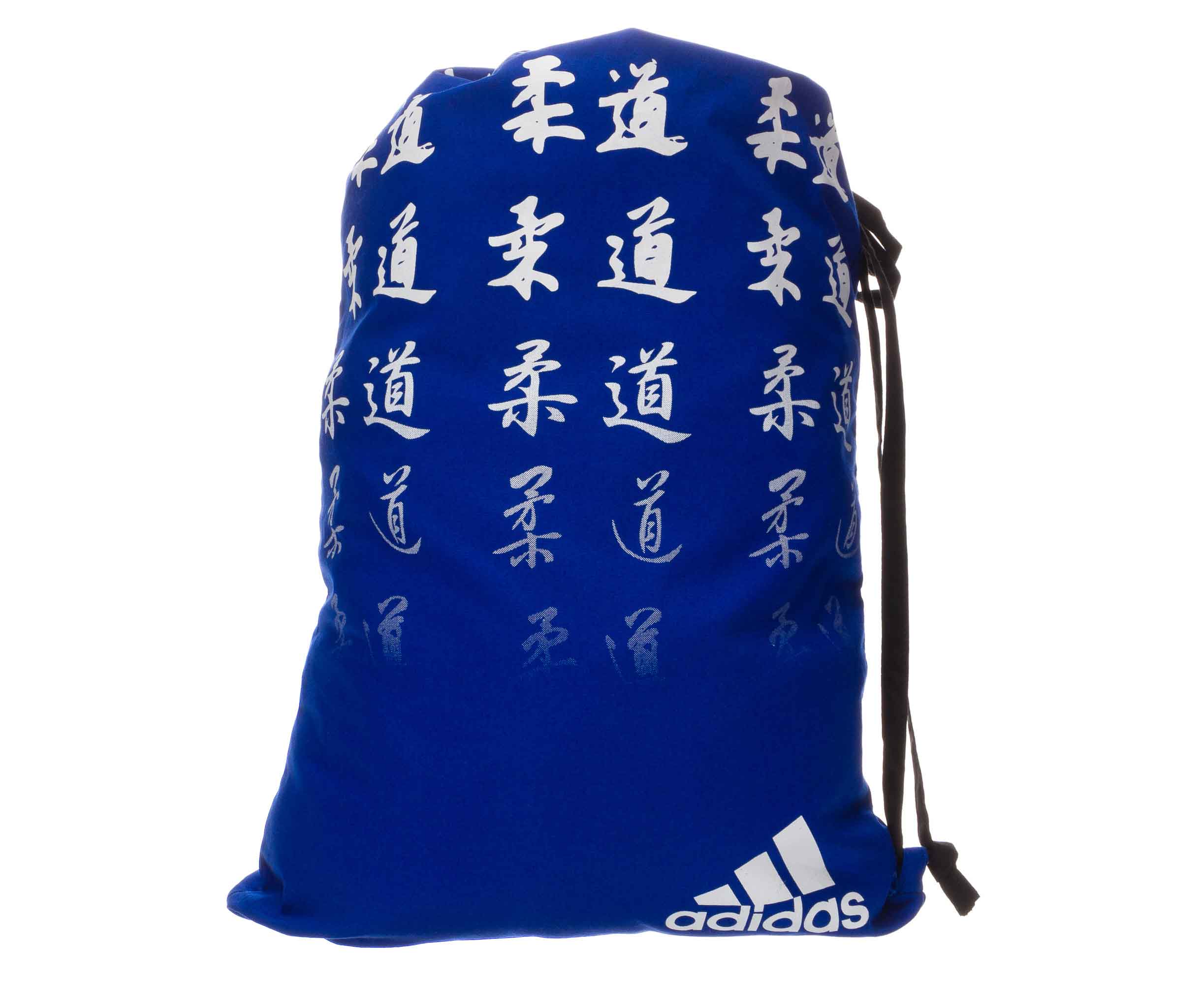 фото Спортивная сумка adidas satin carry bag judo синяя/белая