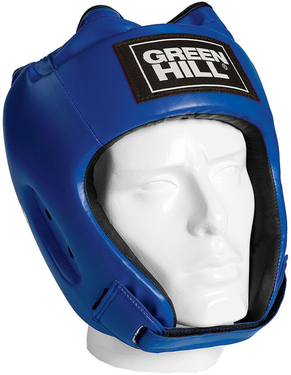 

Шлем Green Hill открытый Alfa HGA-4014, кожзам, синий (XL), Alfa