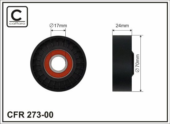 

Натяжной ролик CAFFARO 273-00