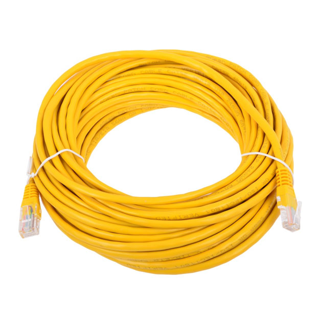 фото Кабель aopen rj45-rj45, m-m 15м yellow (anp511-15m)