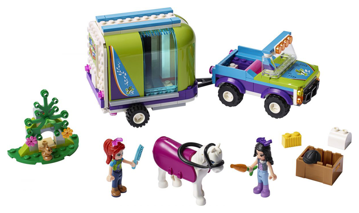 Конструктор LEGO Friends Трейлер для лошадки Мии lego friends осенний дом 41730