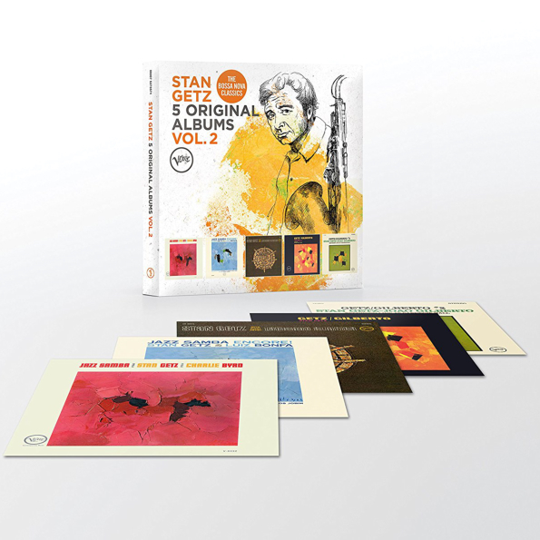 Stan Getz ? 5 Original Albums, Vol, 2 (5CD)