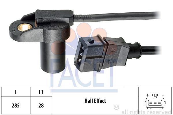 Датчик, положение распределительного вала FACET 9.0240