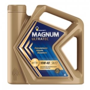 Моторное масло Роснефть Magnum Ultratec 10W40 4 л