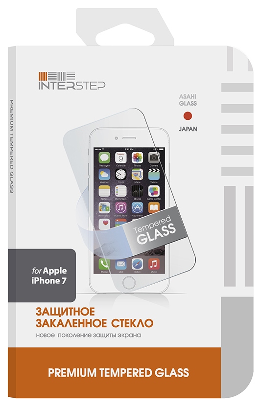

Защитное стекло InterStep для Apple iPhone 7, для iPhone 7 (IS-TG-IPHON7UNI-000B201)