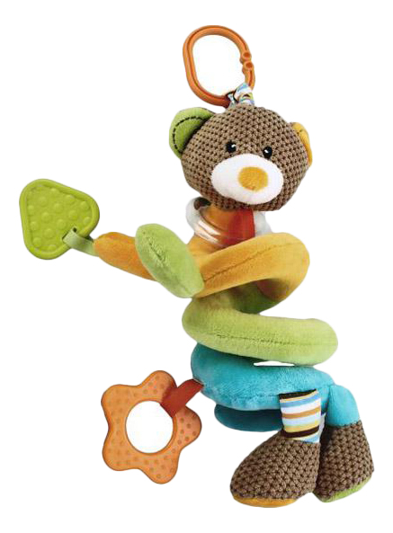 

Подвесная игрушка Жирафики "Растяжка Мишка" 93676, мишка