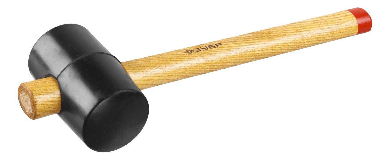 Резиновая киянка Зубр 2050-65_z01 киянка курс оптима 45355 резиновая деревянная ручка 55 мм