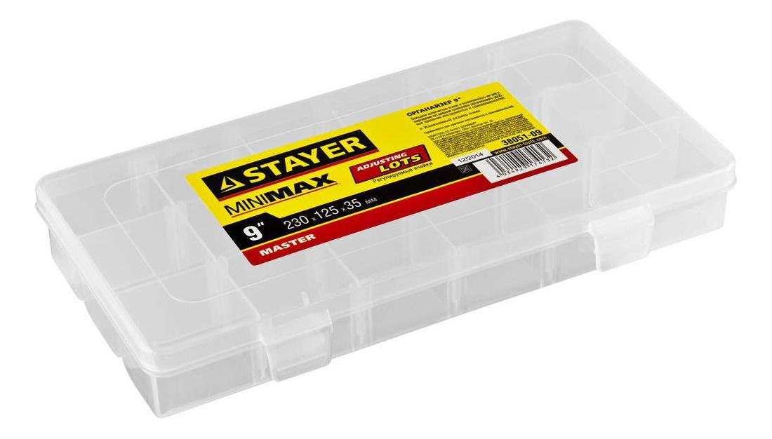 Ящик-органайзер Stayer 38051-09 пластиковый ящик для инструмента stayer