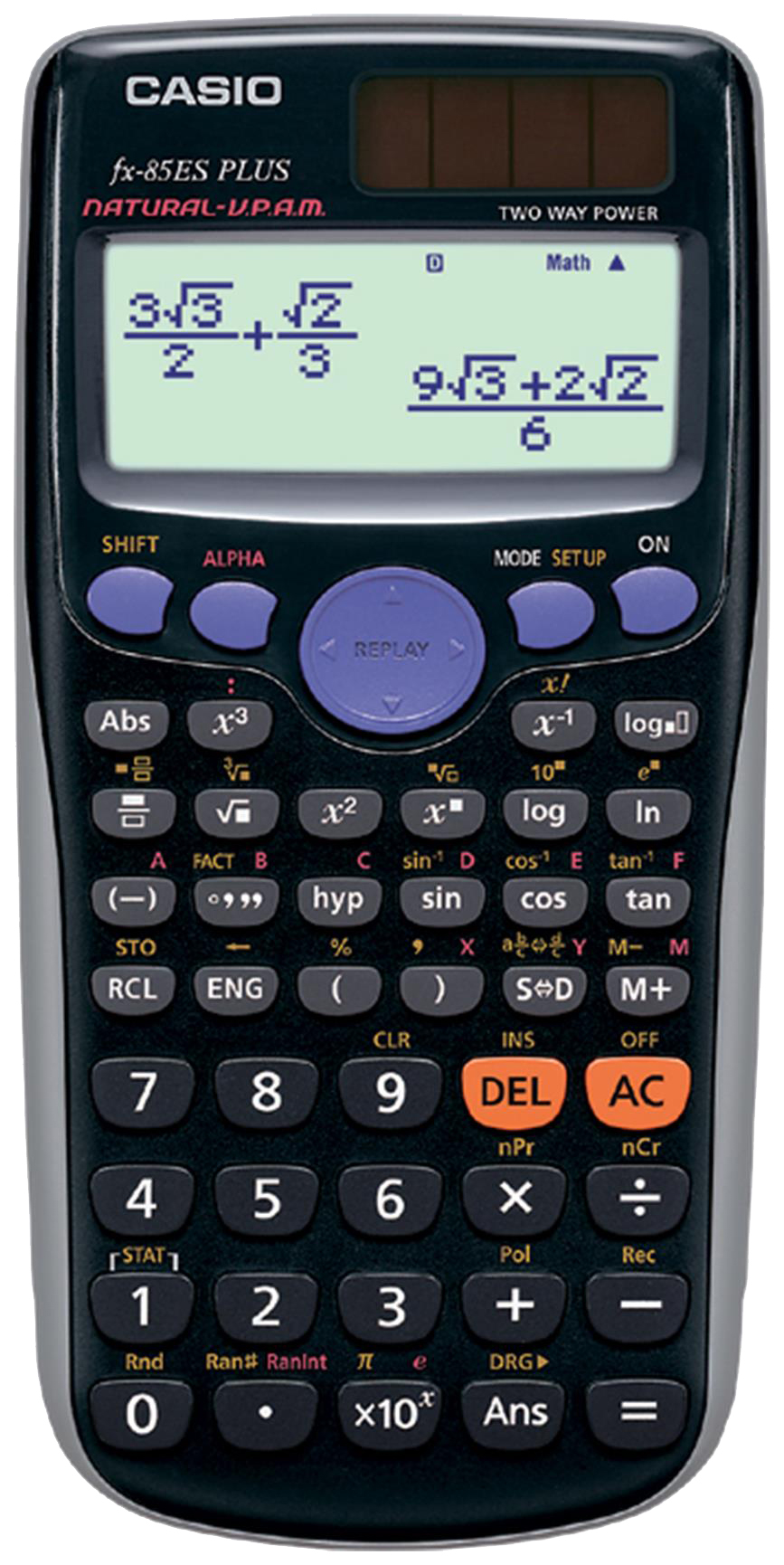 

Калькулятор Casio FX-85ESPLUS Серый, черный, fX-85ESPLUS