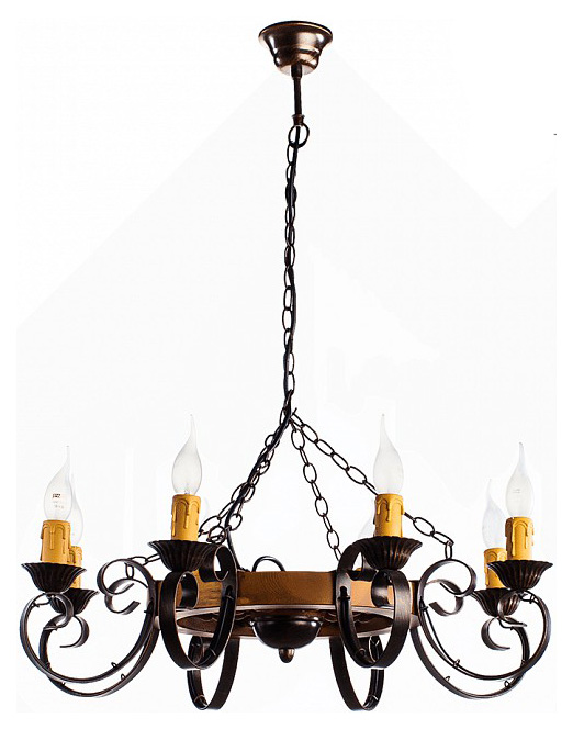 

Люстра подвесная Arte Lamp A9520LM-8BR, taverna A9520LM-8BR