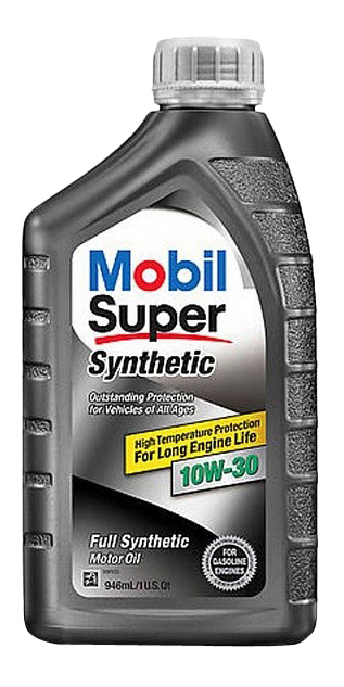 Моторное масло Mobil Super Synthetic 10W30 0946 л 1432₽