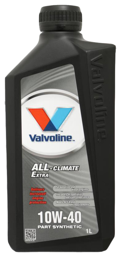 фото Моторное масло valvoline all climate extra 10w40 1 л