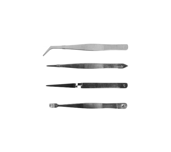 Пинцеты набор КУРС 67443 ножницы для металлопластиковых трубок курс 70970 42 мм