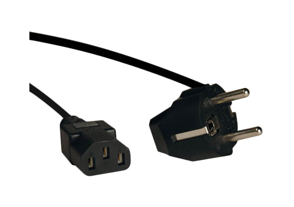 фото Кабель tripp lite iec 320 c13-cee 7/7, m-f 1,8м black (p054-006)