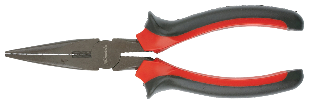 Длинногубцы MATRIX прямые 130 мм 17162