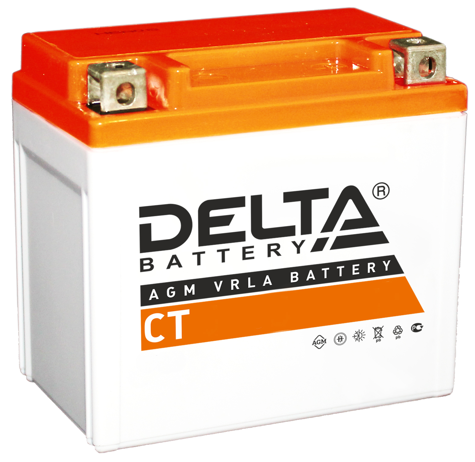 фото Аккумулятор автомобильный delta ct 12201 20 ач