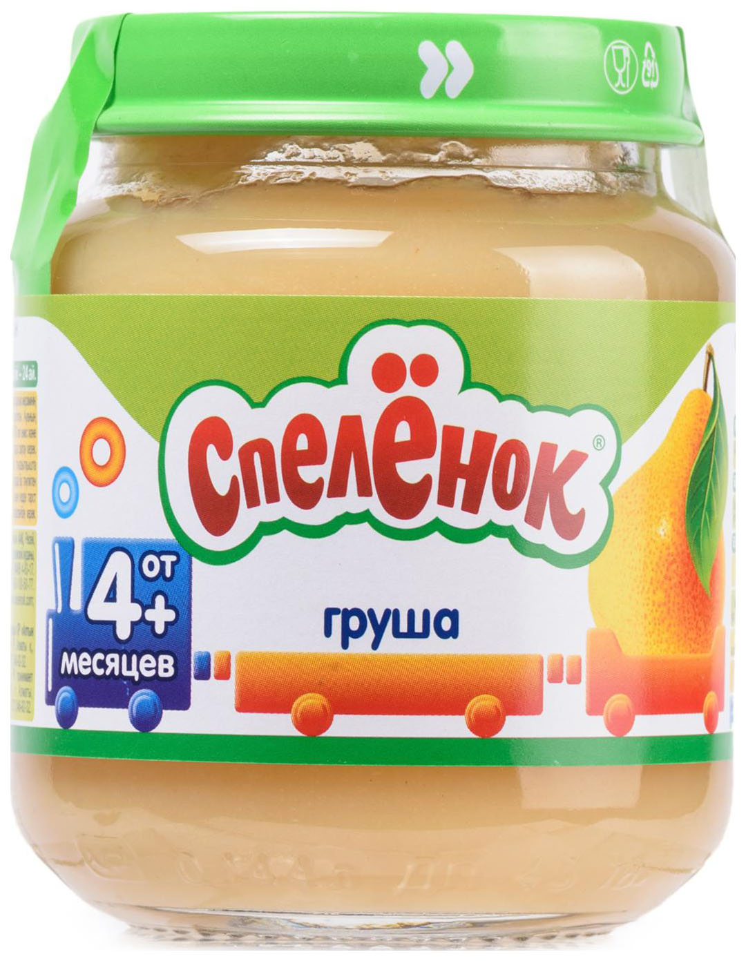

Пюре фруктовое Спелёнок Груша с 4 мес. 125 г, Груша