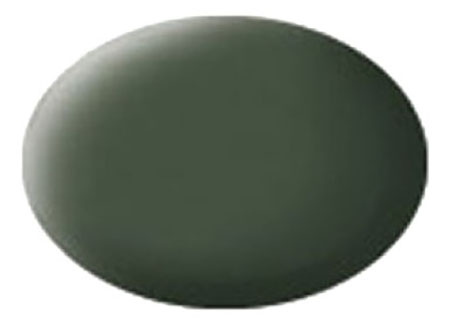 фото Краска бронзово-зеленая матовая акриловая revell 36165