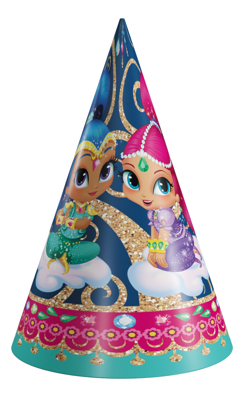 фото Набор колпачков 6 шт shimmer and shine 33807