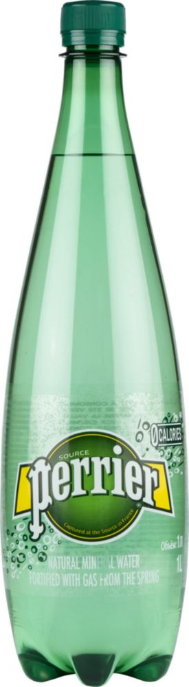 Вода минеральная газированная Perrier пластик 1 л 269₽