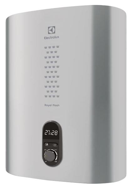 фото Водонагреватель накопительный electrolux ewh 30 royal flash silver