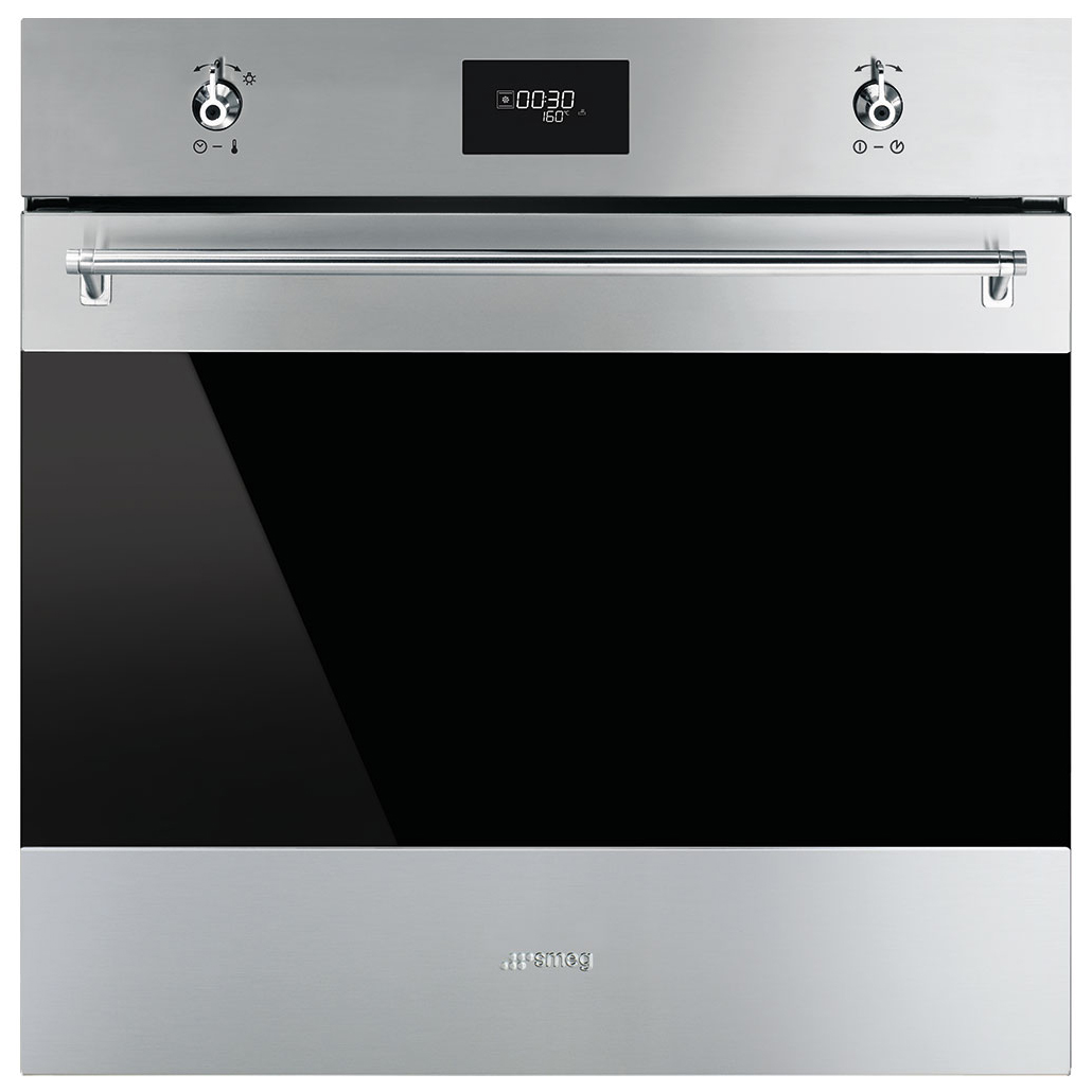 фото Встраиваемый электрический духовой шкаф smeg sf6372x silver