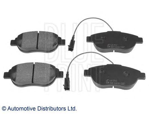 

Комплект тормозных колодок Blue Print ADL144213