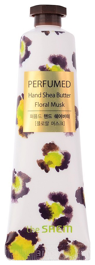 Крем для рук The Saem Perfumed Hand Shea Butter Floral Musk 30 мл iq beauty лосьон парфюмированный для рук и тела иланг иланг и бурбонская ваниль perfumed lotion hand